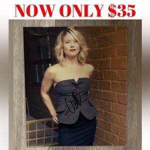 Christina Applegate Married With Children Signed Autograph 8x10 Celebrity Photo